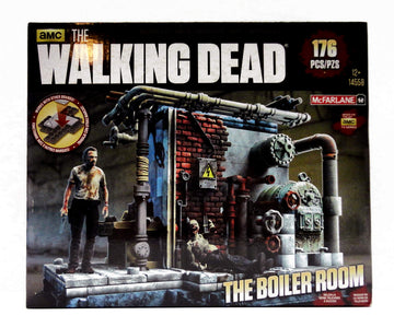 McFarlane Toys The Walking Dead TV Boiler Room 176 Piece Building Set