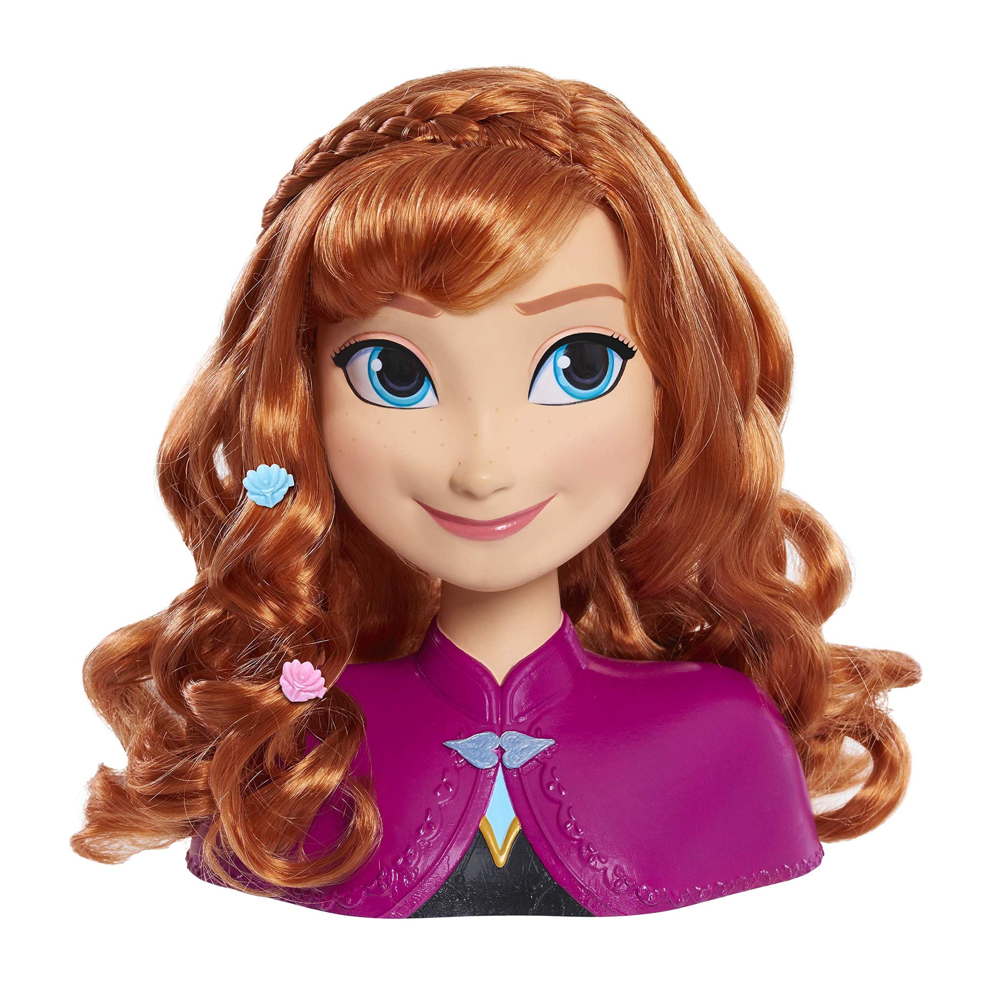 Disney Frozen Anna Styling Head, Officially Licensed Kids Toys for Ages 3 Up by Just Play
