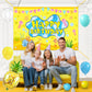 Cartoon Sponge Balloon Arch Kit-Blue Green Yellow Balloons Birthday Decorations For Boys girl,Party Decor Supplies Girls Including Happy Birthday