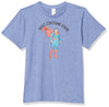 DC Comics Best Superman Costume Boy's Performance Tee, Royal Blue Heather, Youth Medium