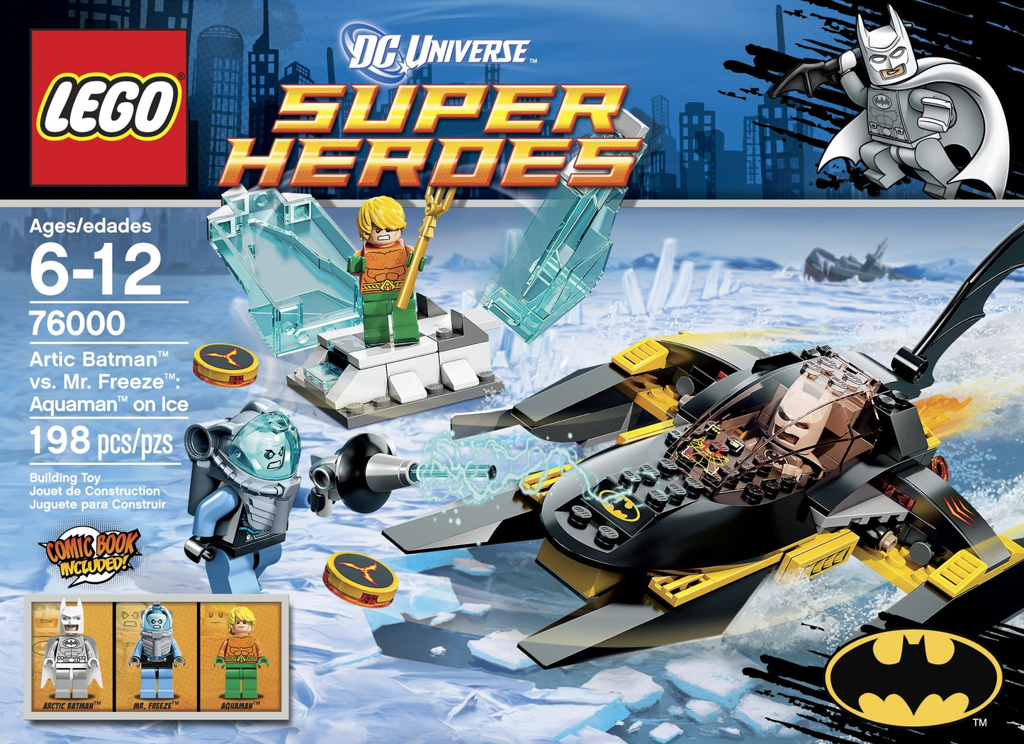 LEGO Super Heroes Arctic Batman vs Mr Freeze 76000