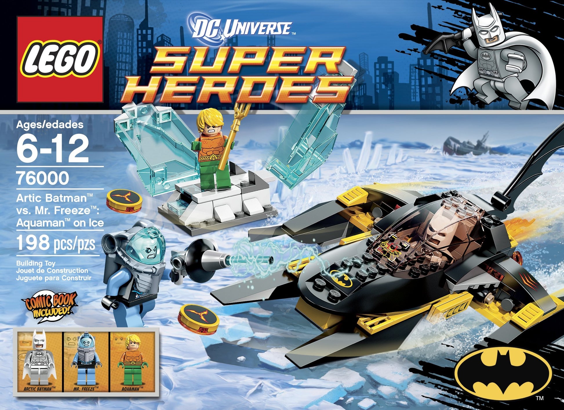 LEGO Super Heroes Arctic Batman vs Mr Freeze 76000