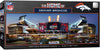 MasterPieces NFL 1000 Piece Jigsaw Puzzle - Denver Broncos Stadium View Panoramic - 13"x39" - Challenging Adult Puzzle - Eco-Friendly Materials