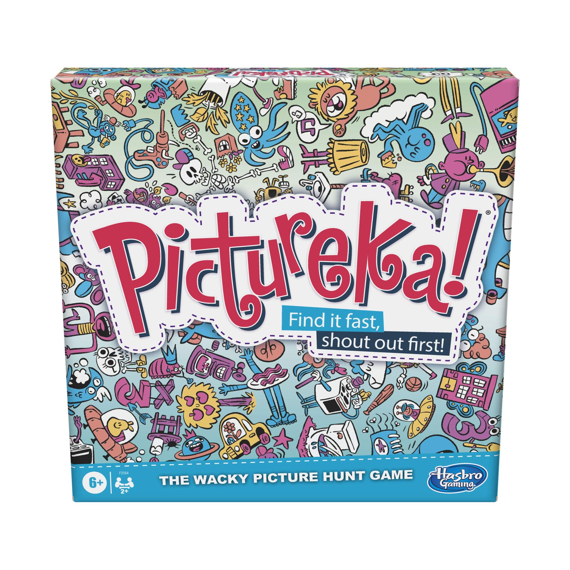 Hasbro Gaming Pictureka! Picture Game for Kids, Fun Family Board Games for 6 Year Olds and Up