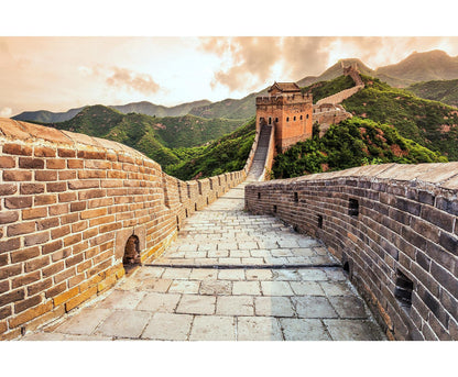 Great Wall of China, Seven Wonders of the World Landmark Jigsaw Puzzle for Adults and Kids | 1000 Piece Puzzle | Interactive Brain Teaser, Educational