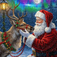 Springbok Santa's Favorite Reindeer 500 Piece Jigsaw Puzzle for Adults
