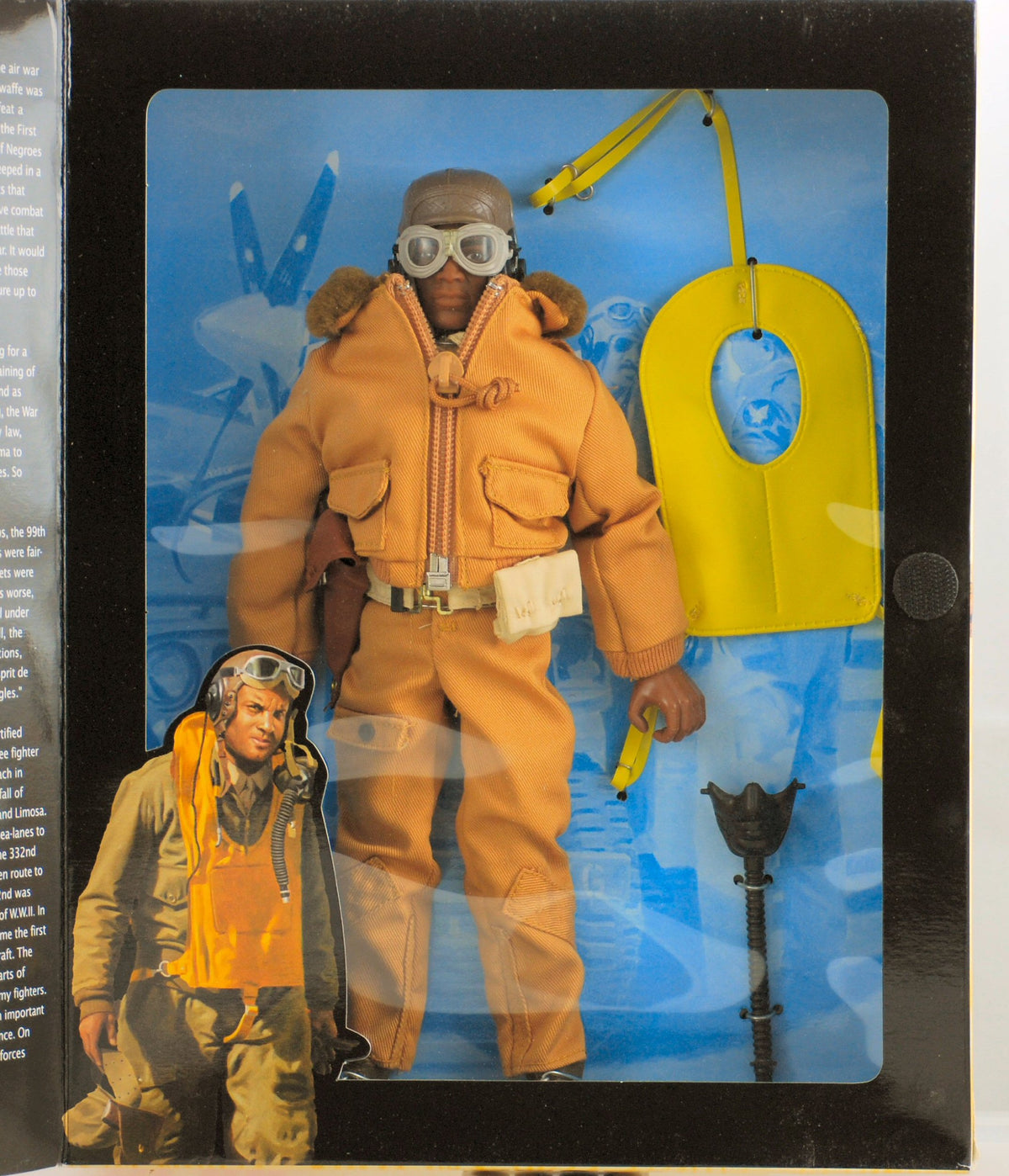 G.I. Joe - 1996 - Kenner - Classic Collection - WW II Forces Collection - Tuskegee Fighter Pilot - Action Figure - w/ Accessories - Out of Production