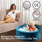 Fulton & Ivy Premium Baby and Toddler Ball Pit (35"x11.8") | Easy to Clean Memory Foam Ball Pit Made with Non-Toxic Materials | Durable Ball Pits
