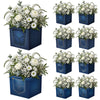 MegaCastle 12 Pack Denim and Diamonds Centerpieces Denim Party Decorations Blue Jean Baby Cowboy Baby Shower Decorations Denim Baby Shower Decorations