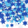 Coopay 600Pcs Glitter Snowflake Foam Stickers Self-Adhesive Snowflake Stickers Decals for Christmas Decoration, DIY Craft Projects, Assorted Color