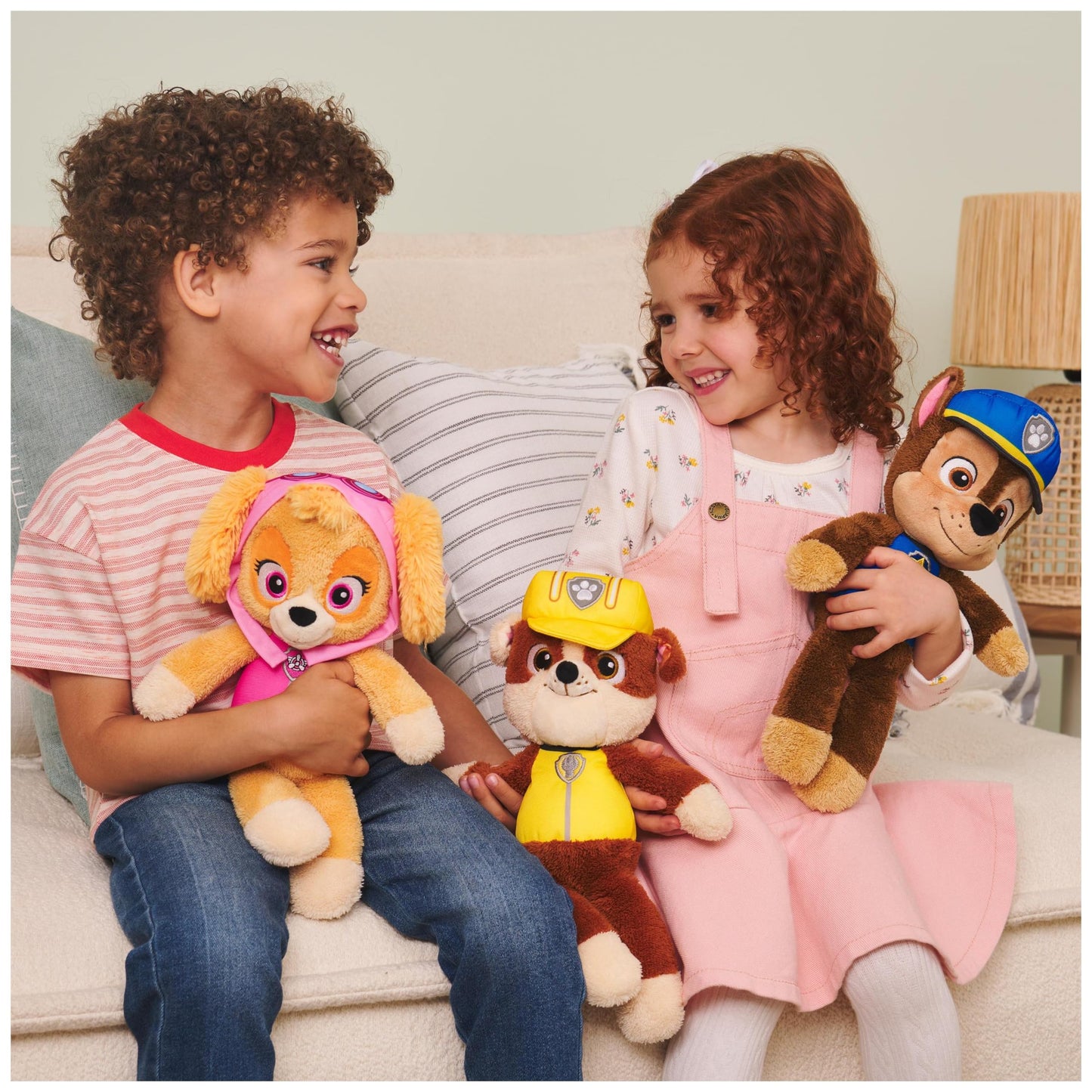 Paw Patrol GUND Official Marshall Take-Along Buddy Plush Toy, Premium Stuffed Animal for Ages 1 and Up, Red/White, 33cm