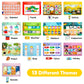 Freebear Busy Book for Toddlers Preschool Learning Activities Resources Autism Sensory Montessori Toys for 2-3 Year Old,Travel Toys, Gifts for Girls