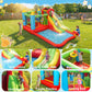 Infaltable Water Slides for Kids Backyard with Splash Pool & Sprinklers, Bounce House Combo, Climbing Wall, Kids Inflatable Water Park for Ages 3-12