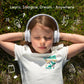 STORYPHONES StoryShield, Pinna Screen-Free Audio Storytelling Disk, Kyle's Wild World