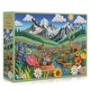 Alpine Meadow (No. 25) - 1000 Piece Nature Jigsaw Puzzle for Adults | Printed in USA | Satin Low-Glare Finish | Random Ribbon Cut | Bonus Poster |