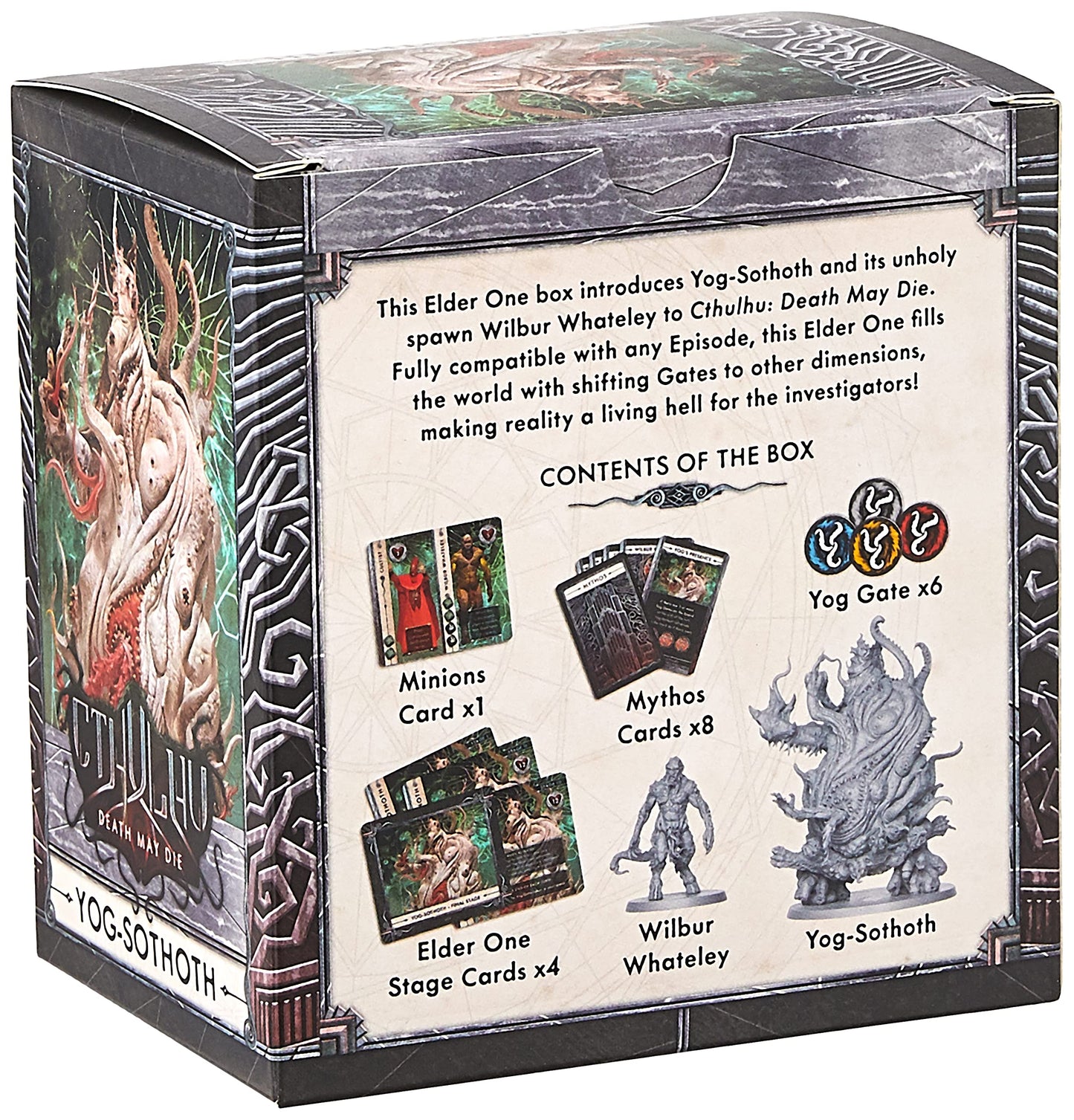 Cthulu: Death May Die Yog-Sothoth Board Game EXPANSION | Horror Game | Mystery Game | Cooperative Game for Adults and Teens | Ages 14+ | 1-5 Players |