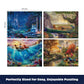 Ceaco - 4 in 1 Multipack - Thomas Kinkade - Disney Dreams Collection - Cinderella, The Lion King, Mickey and Minnie, & The Little Mermaid - (4) 500