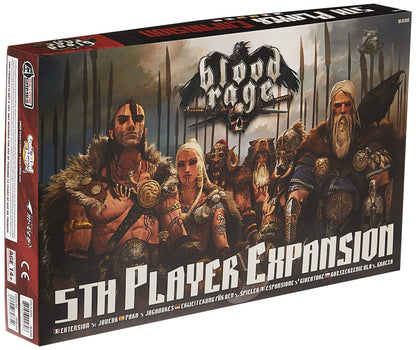 Blood Rage 5th Player Board Game EXPANSION | Strategy Game | Viking Battle Game | Tabletop Miniatures Game for Adults and Teens | Ages 14+ | 2-4