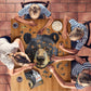 e11even Madd CAPP Puzzles - I AM Bear - 300 Pieces - Animal Shaped Jigsaw Puzzle, 6010