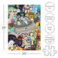 AQUARIUS Rick and Morty Puzzle, 1000 Piece Jigsaw Puzzle, 20 x 27 Inch Adult Swim Gift for Fans, Collectors and Adults