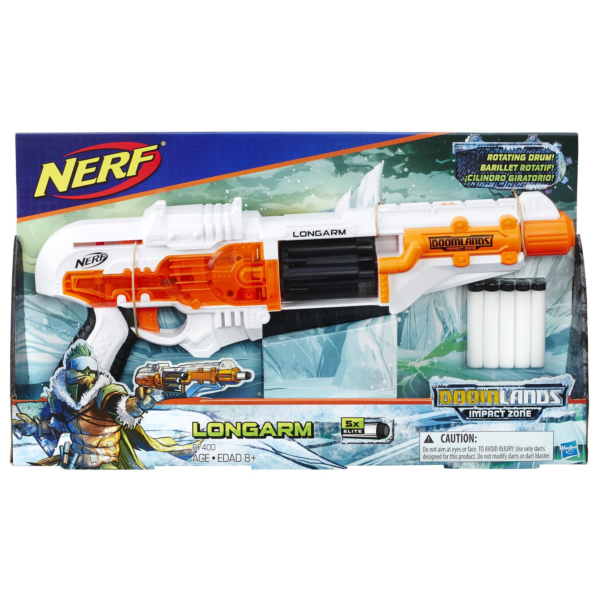 Nerf Doomlands Impact Zone Longarm