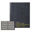 420 Pockets Coin Albums - 28x29 mm/1.1x1.1 inch Pocket Black Coin Book 10 Pages Coin Collection Holder Letter Size Coin Storage Book CS0242BK