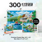 Masterpieces 300 Piece EZ Grip Jigsaw Puzzle - Lakeside Memories - 18"x24"