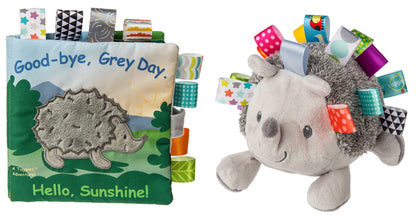 Mary Meyer Baby Soft Toy Bundle, 2-Piece, Taggies Heather Hedgehog