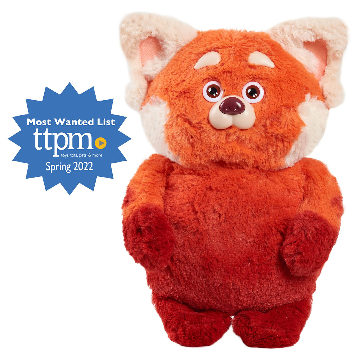 Disney and Pixar Turning Red Many Moods of Red Panda Mei Animated Talking 12-Inch Feature Plush, Officially Licensed Kids Toys for Ages 3 Up,