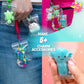 Just My Style Squishy Charms, Create 5 Squishy Bag Charms, Necklaces, Friendship Bracelets with Kawaii TPR Squishies in Pouches & Beads for Jewelry