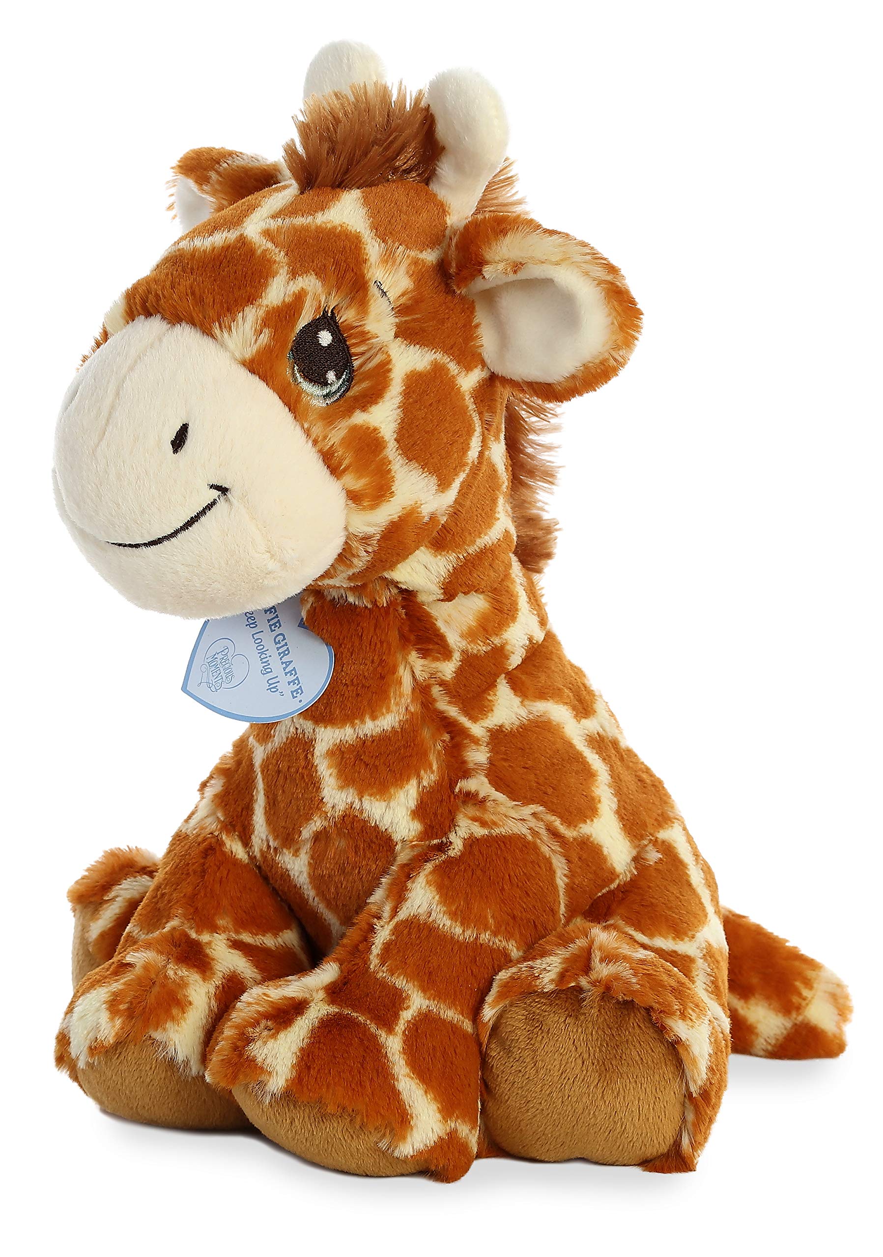 Aurora® Adorable Precious Moments™ Raffie Giraffe Stuffed Animal - Heartwarming Toy for Comforting Children - for Sentimental Gifts, Birthdays,
