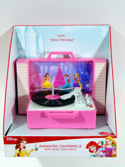 Disney Princess Animated Centerpiece Plays Deck the Hall