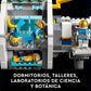 Lego City Lunar Space Station, 60349 NASA Inspired Building Toy, Model Set with Docking Capsule, Labs and 5 Astronaut Minifigures