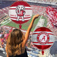 Havercamp University of Alabama Balloons (3 Pack) Alabama Crimson Tide Decorations with 2-Sided Prints featuring Big Al Alabama and Bama's A Logo
