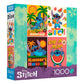 Ceaco - Disney Stitch Collage - 1000 Piece Jigsaw Puzzle for Adults