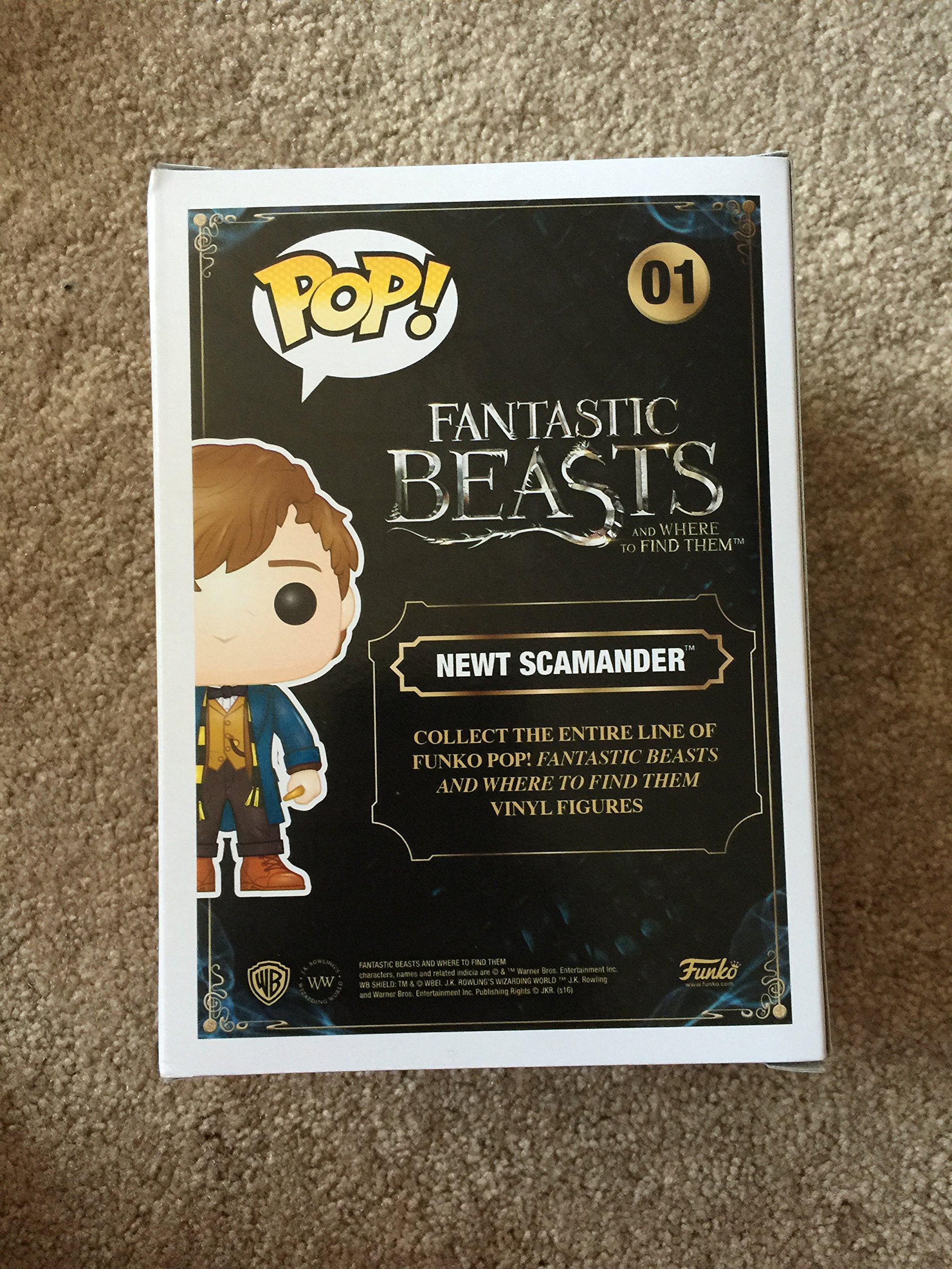 FunKo SDCC 2016 Exclusive Fantastic Beasts Newt Scamander POP! Vinyl Figure