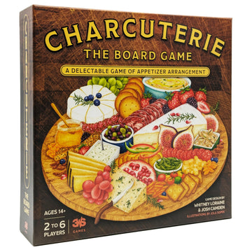 Charcuterie Board Game by 3WS - Deliciously Themed Strategy Game for 2-6 Players, Ages 14+ - Perfect Food Lover's Game & Board Game Gift Idea