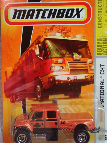 Matchbox International CXT Construction Series #65 Metallic Orange 1:64 Scale