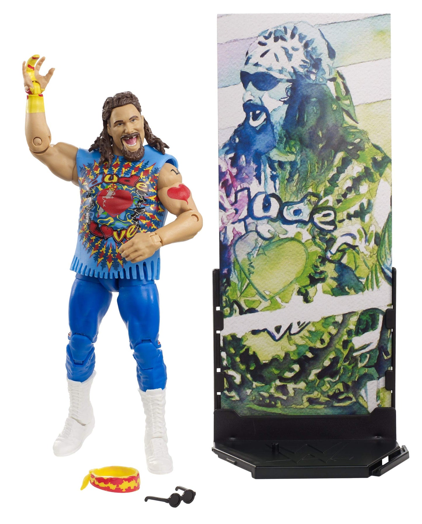 WWE Dude Love Elite Collection Action Figure