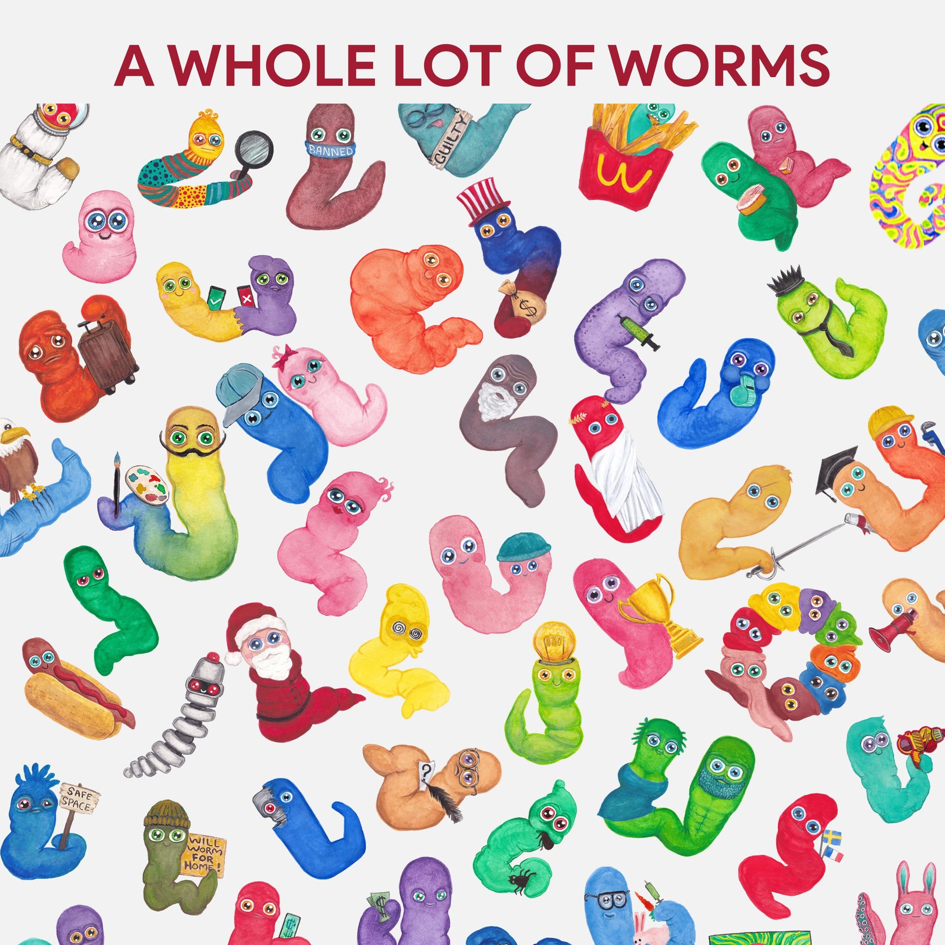 Dr. Bird's Cards - Can of Worms: The Ultimate Debate Card Game for Adults - Fun, Educational, and Intellectual Gift for College Students, Homeschool