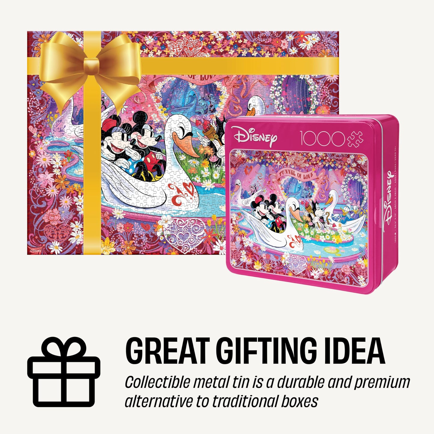 Buffalo Games - Disney Tunnel of Love - 1000 Piece Jigsaw Puzzle for Adults