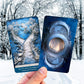 EMPATHSOUL Oracle Cards Deck 54 Cards, Moonlit Forest Oracle, Moon Inspired Oracle Cards for Intuition, Ritual, Spiritual Guidance, Shadow Work