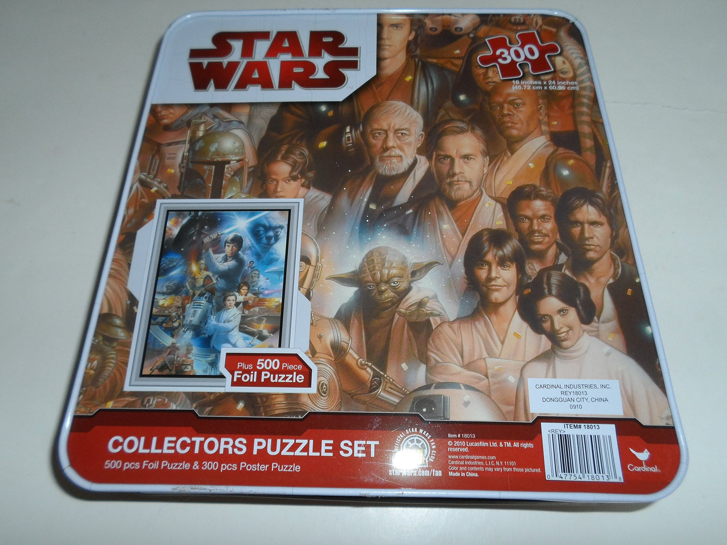 Star Wars Collector's Puzzle Set - 500 Pc. Foil Puzzle