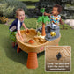Step2 Dino Dig Sand and WaterTable, Kids Activity Sensory Playset, Summer Outdoor Toys, 7 Piece Water Toy Accessories, For Toddlers 2-5 Years Old