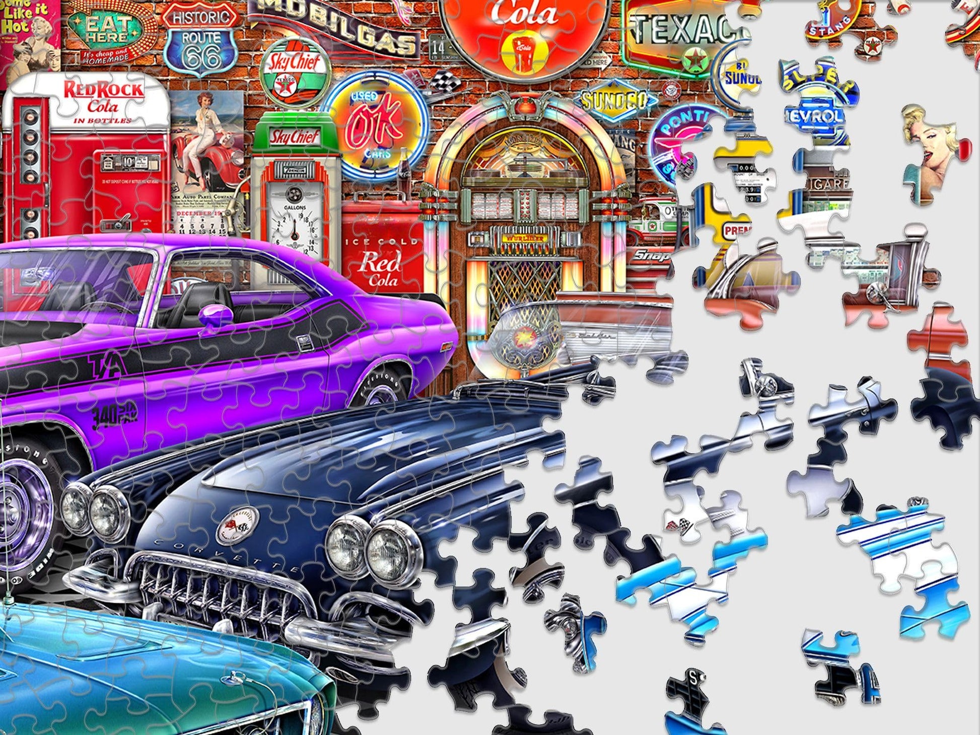 Springbok Dream Garage 1000 Piece Jigsaw Puzzle for Adults