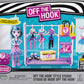 Off the Hook Style Studio, Fashion Fun Playset with 4-inch Small Doll and Fashions and Accessories, for Girls Aged 5 and Up