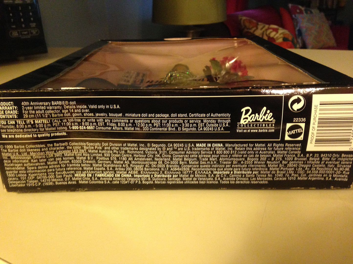 Mattel Barbie 40th Anniversary A.A.
