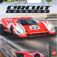 Hot Wheels Premium Car Culture Collectible Toy Car, 1:64 Scale Die-Cast Porsche 917K, Circuit Legends Vehicle with Real Riders Tires