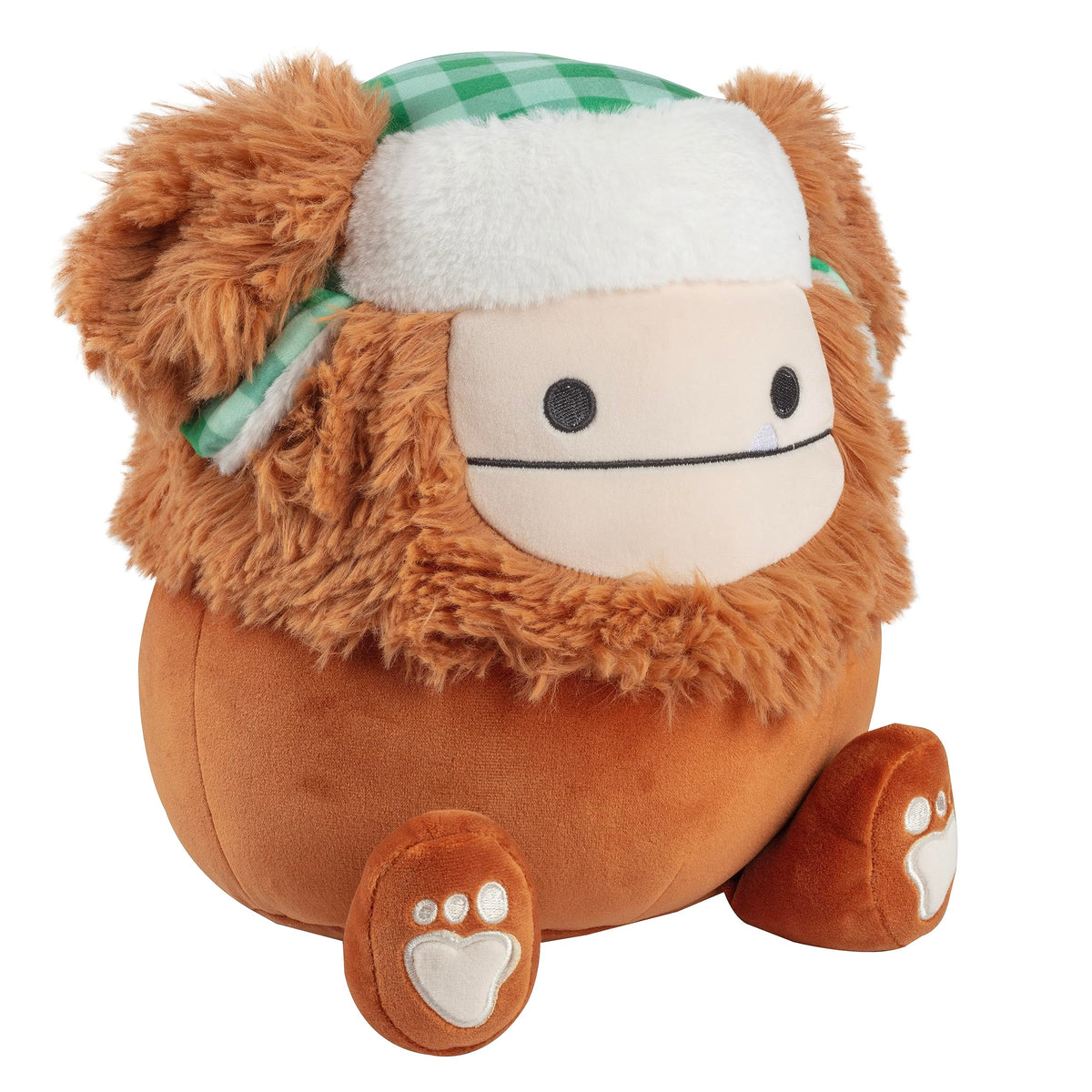 Squishmallows Original 10-Inch Benny The Bigfoot - Official Jazwares Winter Plush - Collectible Soft & Squishy Big Foot Stuffed Animal Toy - Add to
