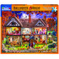 White Mountain 1000 Piece Jigsaw Puzzle Halloween Fall and Autumn Puzzles Large Pieces Gift for Adults and Family 24"x30" - Halloween House